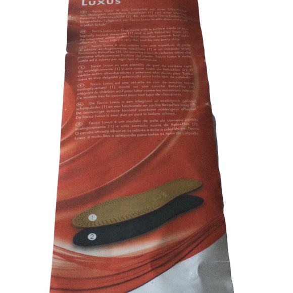 Lucy’s Foot Care Tacco Leather Insoles Womens Size 9 - Picture 5 of 5